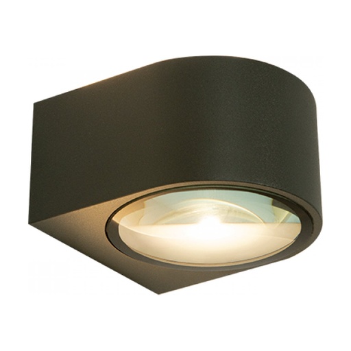 [W4L474049] OUTDOOR WALL LIGHT LED 2X5W 3000K ALUMINIUM GRAPHITE