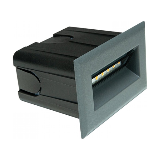 [W4L474055] OUTDOOR STEP LIGHT LED 3W 3000K ALUMINIUM GRAPHITE
