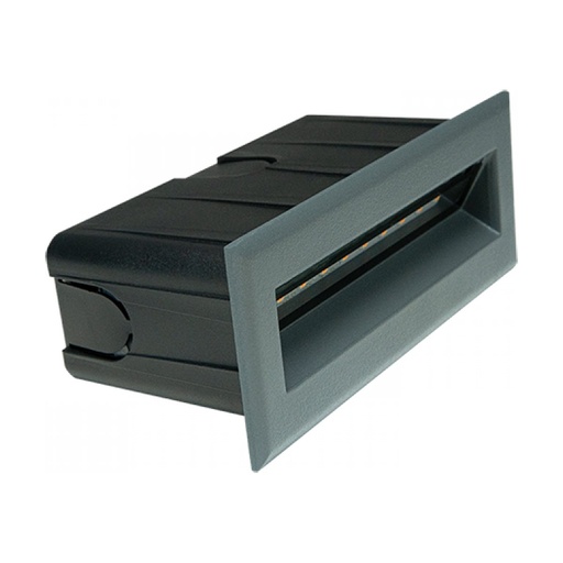[W4L474056] OUTDOOR STEP LIGHT LED 5W 3000K ALUMINIUM GRAPHITE