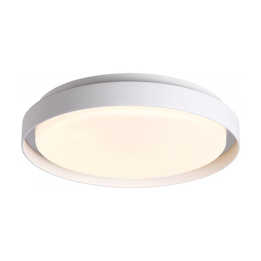[W4L474058] OUTDOOR CEILING LED LIGHT 20W 3000K ALUMINIUM WHITE