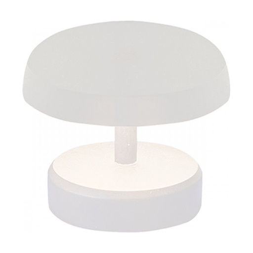 [W4L474121] OUTDOOR PORTABLE TABLE LIGHT 2W 3000K ALUMINIUM WHITE