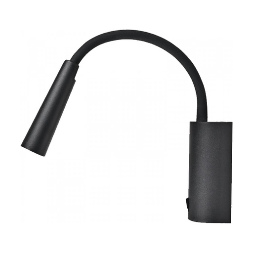 [W4L474129] SCONCE LED 3W METAL BLACK 
