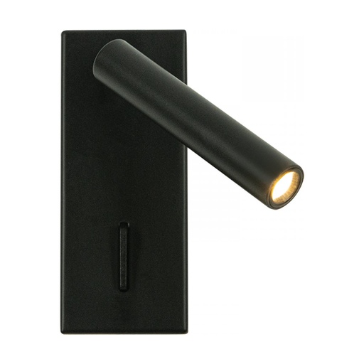 [W4L474133] SCONCE LED LIGHT 3W 3000K BLACK