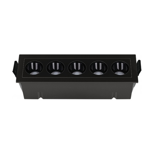 [W4L474191] RECESSED SPOT LED LIGHT 12W 3000K BLACK