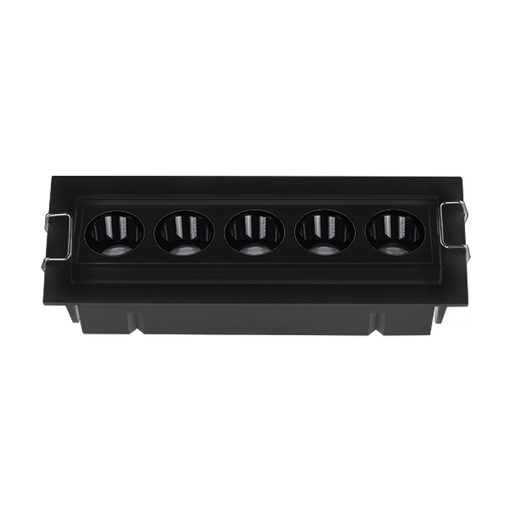 [W4L474195] RECESSED SPOT LED 12W 3000K ADJUSTABLE SANDY BLACK 