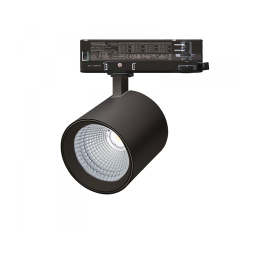 [W4L474198] 3-PHASE TRACK LIGHT LED 25W 4000K SANDY BLACK