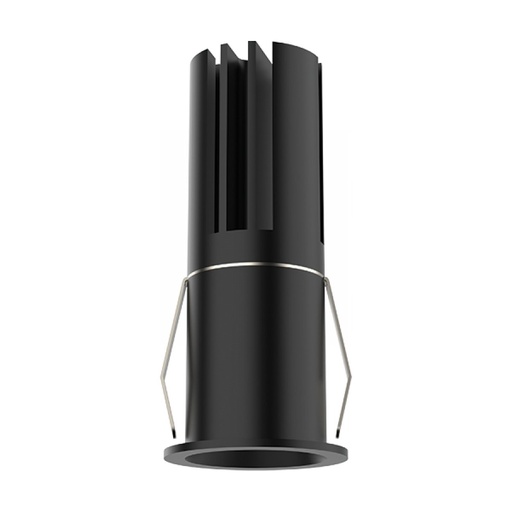 [W4L474204] RECESSED SPOT LED 5W 3000K BLACK MATT