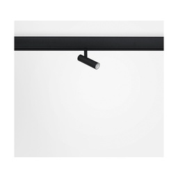 Sottile Ø25x90mm 6W 24º, 48V track Fixture, 210lm on/off, 930, Black/White