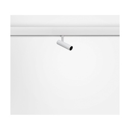 Sottile Ø25x90mm 6W 24º, 48V track Fixture, 210lm on/off, 930, White/Black