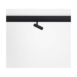 Sottile Ø25x90mm 6W 40º, 48V track Fixture, 210lm on/off, 927, Black/Black