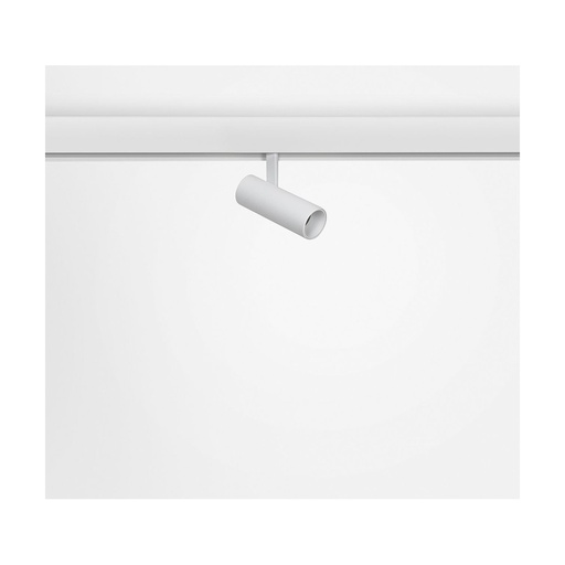 [W4L479105] Sottile Ø40x110mm 10W 40º, 48V track Fixture, 670lm on/off, 930, White/White
