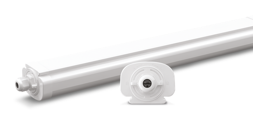 [W4L035107] Etanche OSLO 50W, 130 lm/W, 1500 mm, IP65, câble traversant 5000K