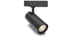 Tracklight ZOOM CCT 20-25-30W Angle ajustable 24-60°, Noir
