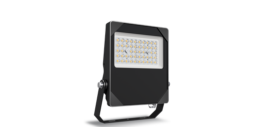 [W4L489176] Projecteur LUIZA 2 30W IP66 IK08 110° 4000K Noir