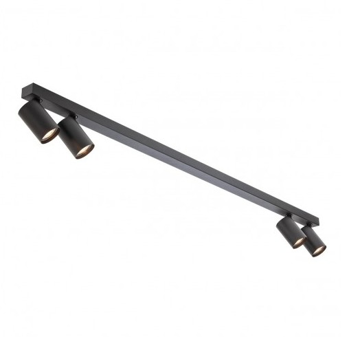 [W4L489318] MODI PL 4X10W GU10 Black