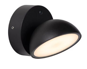 [W4L490121] FINN Applique mur. Extér.-Noir-LED-12W-3000K-IP54