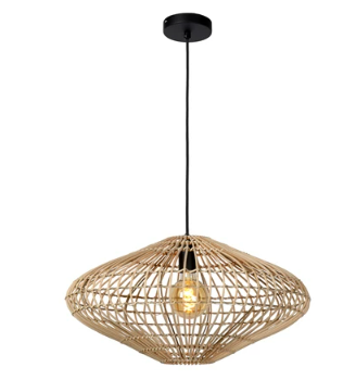 [W4L494977] MAGALI Suspension-Nature.-Ø56-1xE27-40W-Rotin