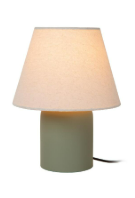[W4L495083] MACIA Lampe de tab.-Vert-1xE14-15W-Cérami.