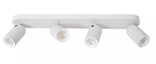 [W4L495478] PUNCH Spot plafond-Blanc-4xGU10-35W-Métal
