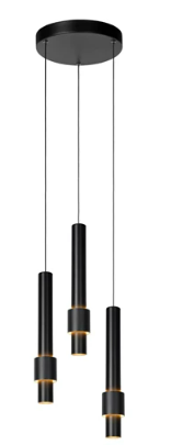 [W4L495770] MARGARY Suspension-Noir-Ø28-LED Dimm.-4W-2700K