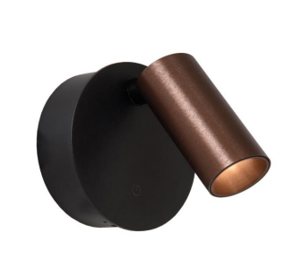 [W4L495914] TONI Spot mural-Café-Ø8,1-LED Dimm.-2W-2700K/4000K