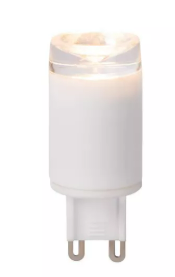 [W4L496375] G9 Amp. led-Blanc--LED Dimm.-1xG9-3W-2700K
