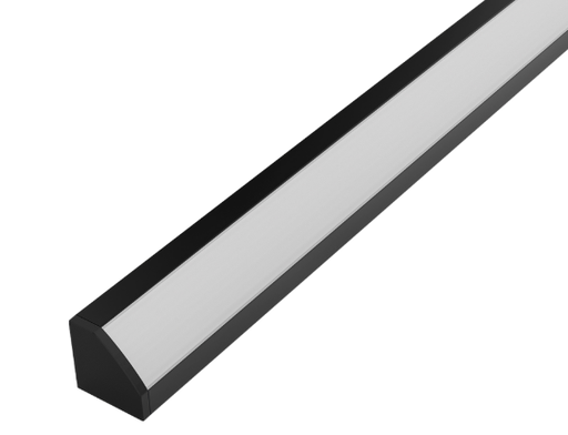 [W4L540495] TONGA (Noir/diffuseur Opale, 18.5x18.5x2000)