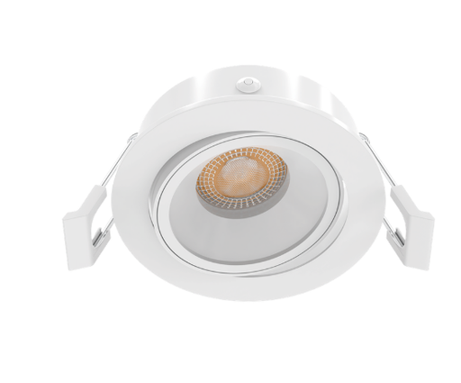 [W4L540516] VERO (Blanc structuré, Fixation ressorts)