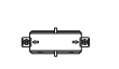 [W4L541021] TENO CONNEXION LINEAIRE AVEC CONTACTS (Noir)