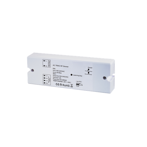 [W4L541315] AC TRIAC RF DIMMER 2X1,2A 240-576W