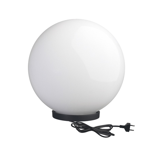 [W4L043330] Lampe extérieur GLOU Jumbo IP44 E27 30W Noir