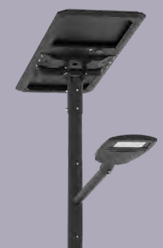 [W4L565155] [SSLXPRO 6K 135 Wc]  Module solaire Monocristallin Technologie TOP CON : 135 Wc orientable à 360° incliné à 30 degrés /  Batterie LIFEPO4 : 627 Wh / Système intelligent de gestion D4I / Nœud Zhagha D4I de gestion à Distance / Decteur de présence Zhaga D4I en option fixation sous le luminaire / 1 luminaire