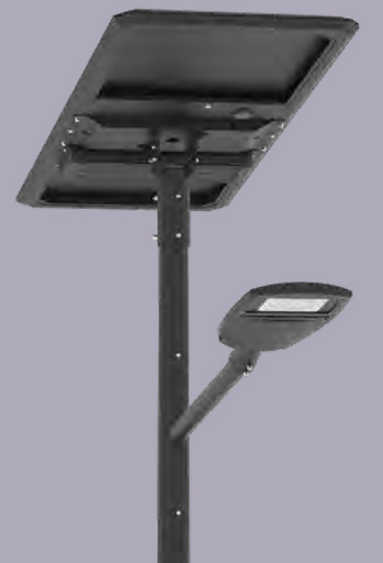[W4L565157] [SSLXPRO 9K 235 Wc]   Module solaire Monocristallin Technologie TOP CON : 235 Wc orientable à 360° incliné à 30 degrés /  Batterie LIFEPO4 : 922 Wh / Système intelligent de gestion D4I / Nœud Zhagha D4I de gestion à Distance / Decteur de présence Zhaga D4I en option fixation sous le luminaire / 1 luminaire   