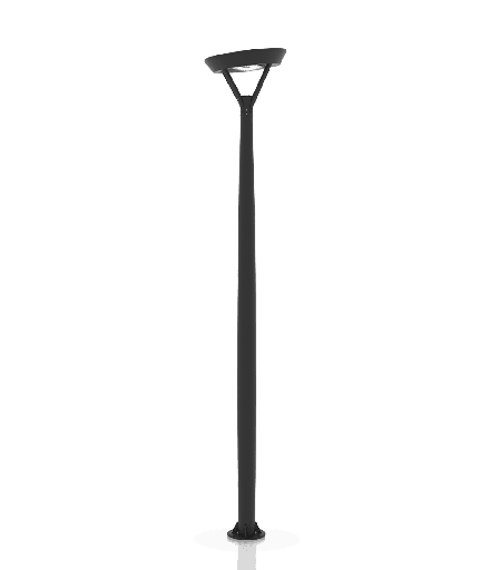 [W4L565172] [KONOS + 360° 2700K]  Tête de mât avec Module solaire monocritallin Technologie TOP CON incliné à 12° orientable à 360° : 45 Wc / Batterie LIFEPO4 : 320 Wh / Système intelligent de gestion D4I/  Detecteur de présence Radar + PIR 