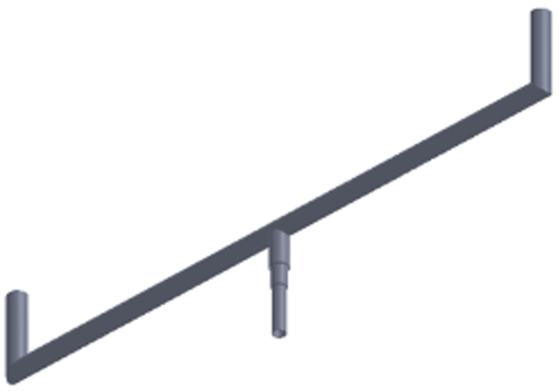 [W4L565187] Double Sailli de 1m pose en top de mât pour AOSPRO DUAL 6K BORD DE MER