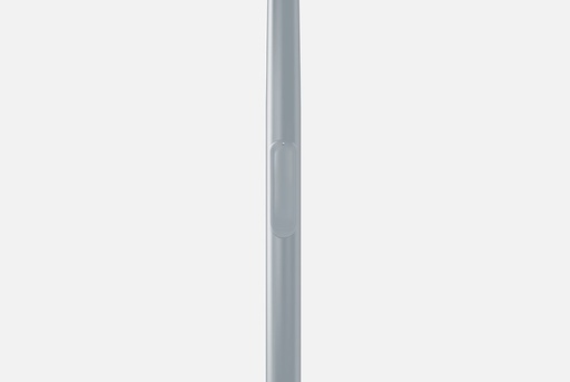 [W4L045716] 4 m mâts conique RAL 7001 Silver Grey. Composite fibre de verre. base : 108 mmTop : 60 mm