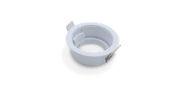 COLLERETTE ROND BLANC POUR DOWNLIGHT GASPARD 7W