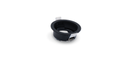 COLLERETTE ROND NOIR POUR DOWNLIGHT GASPARD 7W