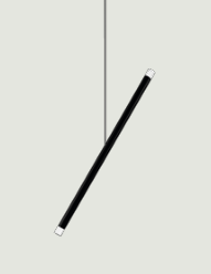 [W4L629022] A-TUBE NANO DUO SUSPENSION / Matte Black 2700K 220-240V
