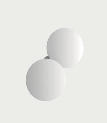 [W4L629099] PUZZLE ROUND DOUBLE WALL/CEILING / Matte White 3000K 220-240V