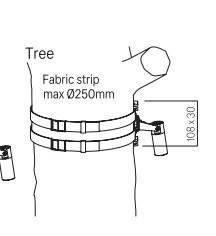 [W4L630703] RK KIT TB XROCK KIT TREE BAND DG