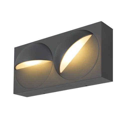 [W4L668570] LID I, applique murale apparente, 2700/3000 K, 15 W, PHASE, 100°, anthracite