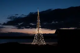 Éclairage de Mât Glimma 8M – Guirlande Lumineuse de Noël LED Blanc Chaud