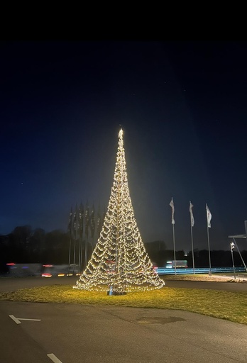 [W4L058757] Sapin Lumineux Light Glimma 12M – Éclairage Extérieur de Noël LED 4000 Lumières blanc chaud
