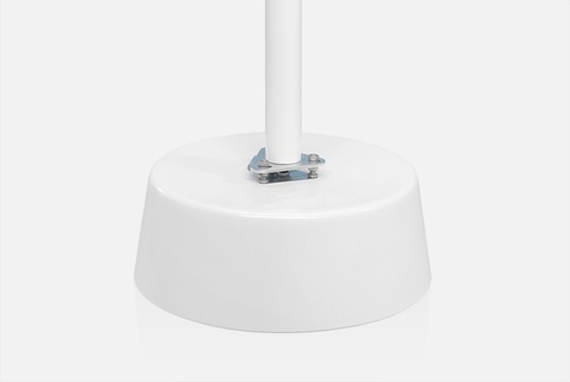 [W4L058762] Socle en béton pour mâts porte drapeau de 10 à 12m • L: 1000mm - H: 500mm • 865Kg