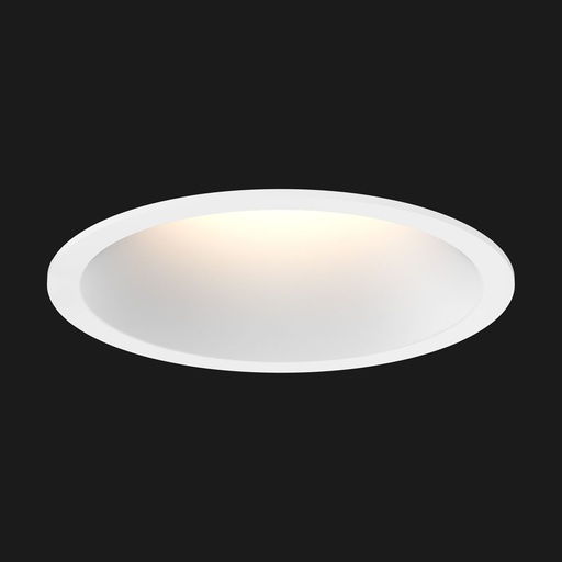 [W4L058888] Focus Recessed 930 43° White + Mains Dim