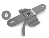 [W4L059039] Kit plafond pour EVOLINK (1 kit par luminaire)