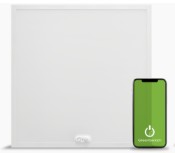 [W4L059108] GreenSwitch Dalle CLEVER 26W 160lm/W 4290lm UGR<16 CCT 3000K-4000K-6000K 600x600 • Détection Infrarouge