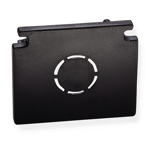 [W4L059143] EMBOUT DE FINITION POUR RAIL M Noir mat
