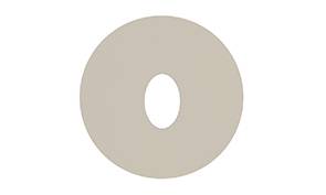 [W4L059178] FACE RONDE DIFFUSION CIRCULAIRE Chrome satiné